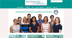 Desktop Screenshot of harbourwomenshealth.com